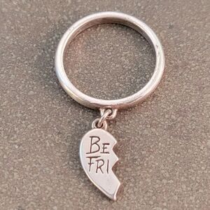 James Avery Best Friend Dangle Charm Ring